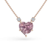 Mohabbat-E 925 Sterling Silver Lab Grown Diamond Pendant